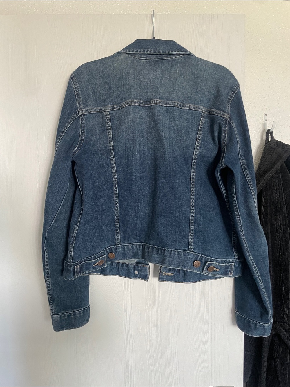 Calvin Klein Jeans Dark Denim Jacket - Picture 3 of 3